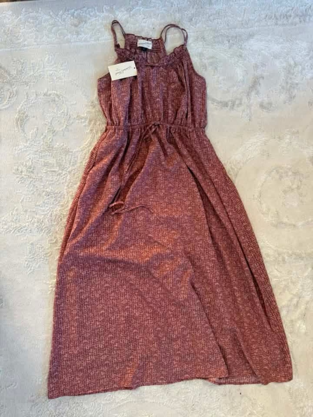 Universal Thread Sleeveless Maxi Dress in Rose Heather